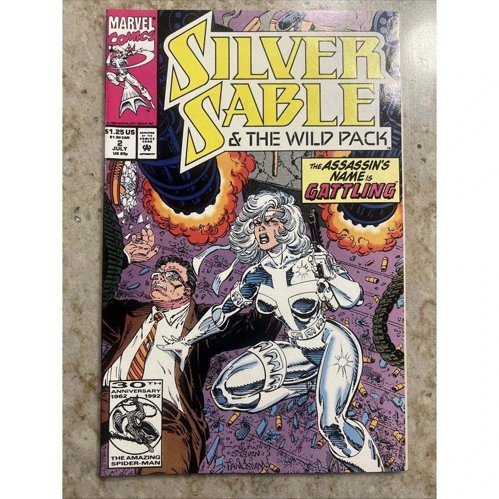 Silver Sable and the Wild Pack (Marvel, 1992) ISSUES #1, 2, 3, 4. 3 Copies Of #1